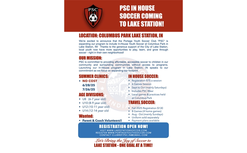 INTRODUCING PSC IN HOUSE SOCCER