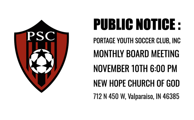 PUBLIC NOTICE OF MTG